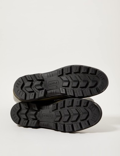 Резиновые сапоги Aigle Unisex Benyl M, зелено-зеленые