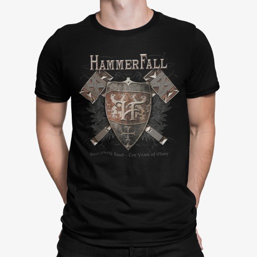 Футболка HAMMERFALL METAL T-Shirt 10 MODELS 3XL