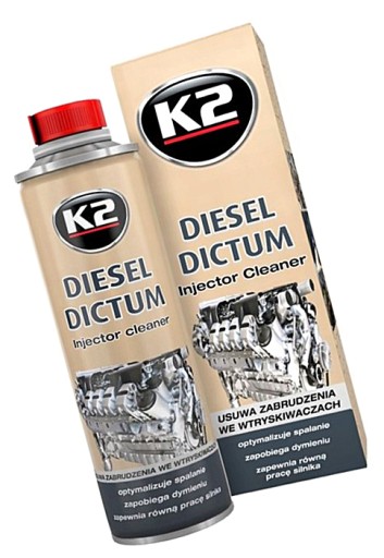 K2-DIESEL DICTUM 500ML ОЧИЩАЕТ СИСТЕМУ