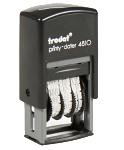 Штамп даты Trodat 4810, цифровая версия ISO