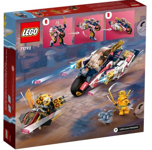 Механический гоночный мотоцикл Соры LEGO 71792 Ninjago