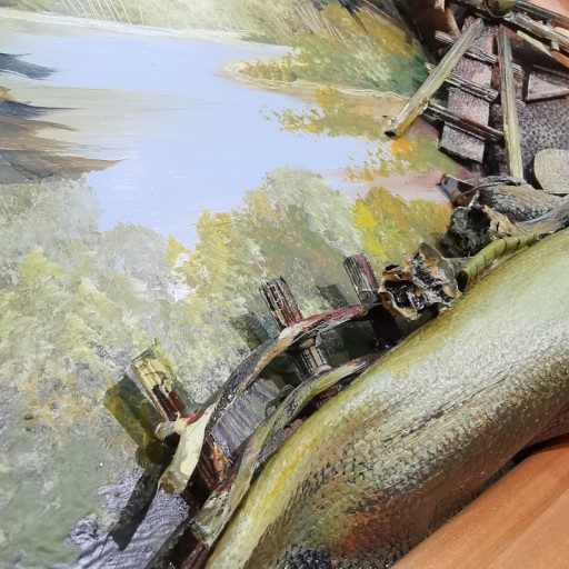 ЧАСЫ, 3D КОЖАНАЯ КАРТИНА, ПОДАРОК, НОВЫЕ