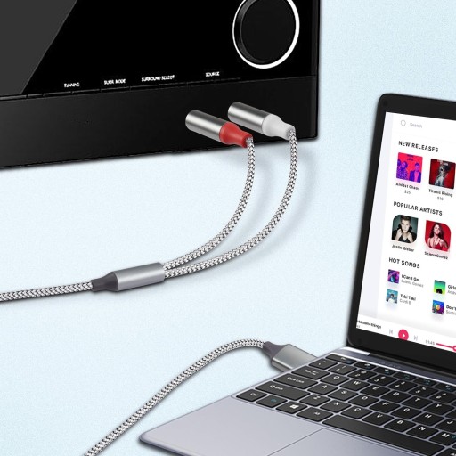 USB A — 6,35 мм USB A — двойной аудиокабель 6,35 мм 1/4 дюйма TS Кабель AUX Y