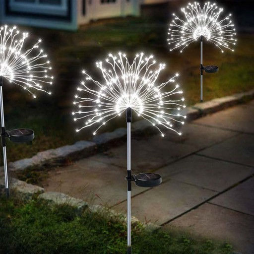 2x солнечные фонари Светодиодные садовые лампы Dandelion FIREWORK
