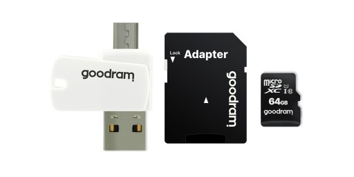Karta MICROSD 64GB do kamerki samochodowej