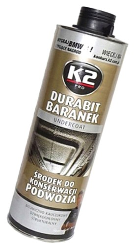K2 Środek do konserwacji podwozia Baranek Durabit