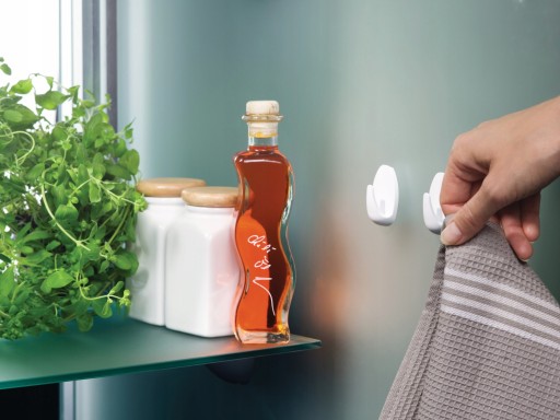 TESA PowerStrips Haczyki owalne samoprzylepne białe 3szt. do 1kg