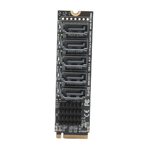 Плата-адаптер преобразователя PCIE M.2 в SATA3.0