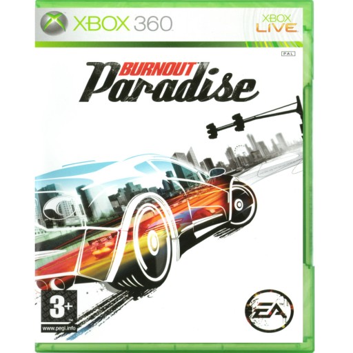 BURNOUT PARADISE XBOX 360 RACING