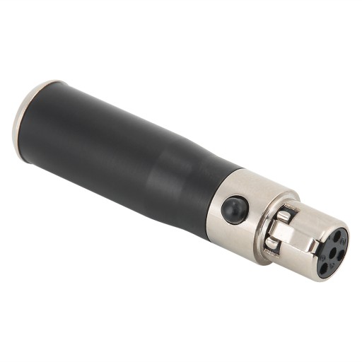 2шт мини-XLR 3-контактный штекер на мини-XLR 4-контактный женский корпус из цинкового сплава аудио ada