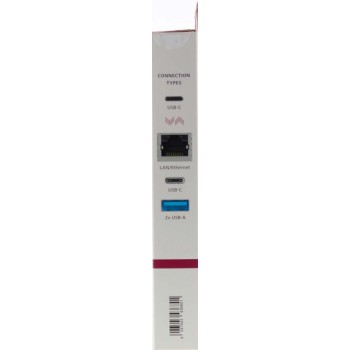 HAMA MultiPort USB-C 2xUSB-A3.2; 1xТип-C; 1xLAN