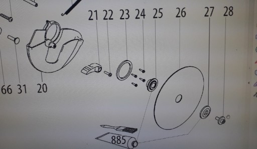 Metabo KS 55 FS внешний фланец