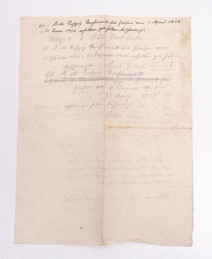 СТАРЫЙ НЕМЕЦКИЙ ДОКУМЕНТ - СОГЛАШЕНИЕ В. МАУРАХЕРА 1926 ГОДА