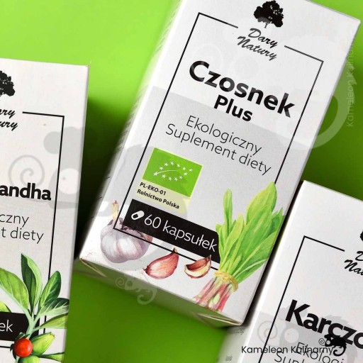 Чеснок плюс Eco 60 KAPS Подарки природа поддержка системы устойчивости к сердцу