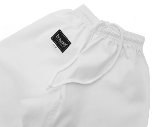 КИМОНО DURABLE WHITE KARATE EVOLUTION 8 УНЦИЙ С ПОЯСОМ 160 СМ