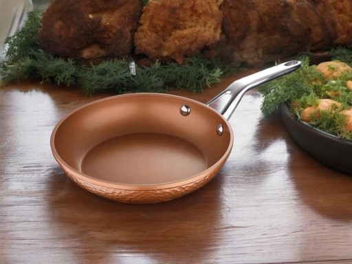 Patelnia oringen 28CM z powłoka tytanową miedziana
