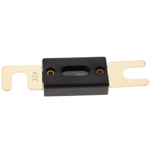 wkv-Great Performance 5 Pcs Car Auto ANL Gold Plated 30A 32V