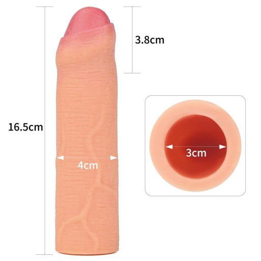 Силиконовый чехол Lovetoy 16,5 см.