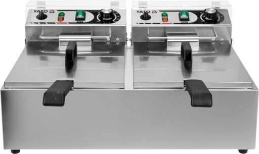 ДВОЙНАЯ ФРИТЮРНИЦА 2X6L 2X3KW YG-04622