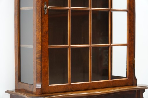 BAROQUE WALNUT буфет-витрина h198x112x45см