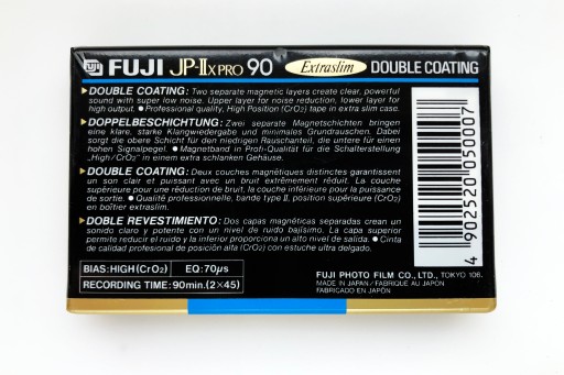 Fuji JP-IIx PRO 90 NOS, эквивалент пленки TDK SA-X SONY UX-S