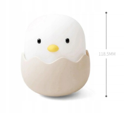 Светодиодный ночник Egg с зарядкой через USB