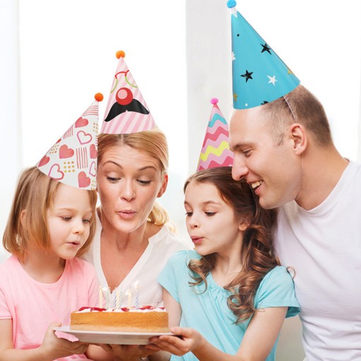 CZAPKI TIARA CZAPKI URODZINOWE TĘCZOWE UBRANIA