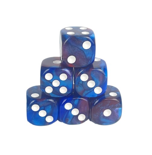 КОСТИ D6, 1,6 СМ, ОЖЕРЕЛЬЕ «РПГ ЯЩЕРИЦА», ШЕСТИГРАННЫЕ КОСТИ