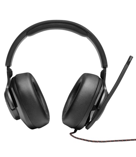 КРУГЛЫЕ НАУШНИКИ JBL QUANTUM 200 С МИКРОФОНОМ, ЧЕРНЫЕ 100% ОРИГИНАЛ