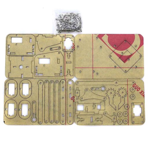 Полный комплект роботизированной руки 4DOF Arduino