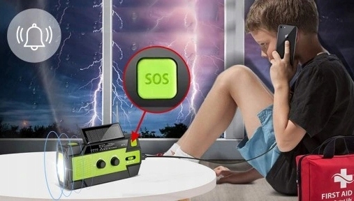 Солнечное радио 10000 мАч Солнечное аварийное радио Погода AM FM SOS