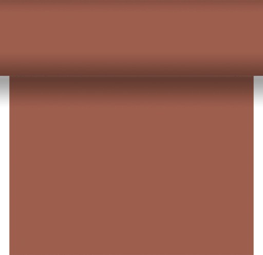 BIEŻNIK FLIZELINOWY Terracotta 24m DUNI OBRUS