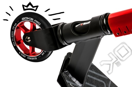 Hulajnoga Wyczynowa SOKE PRO Abec9 Freestyle Stunt