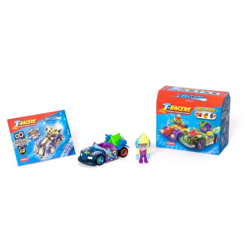 T-Racers Series 6 Light Speed ​​Car Racer Auto Driver 8 шт. в коробке