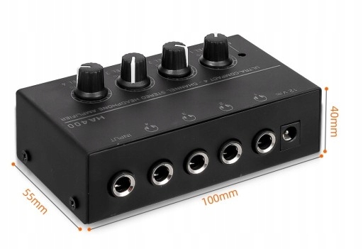 Стационарный усилитель для наушников Behringer HA400