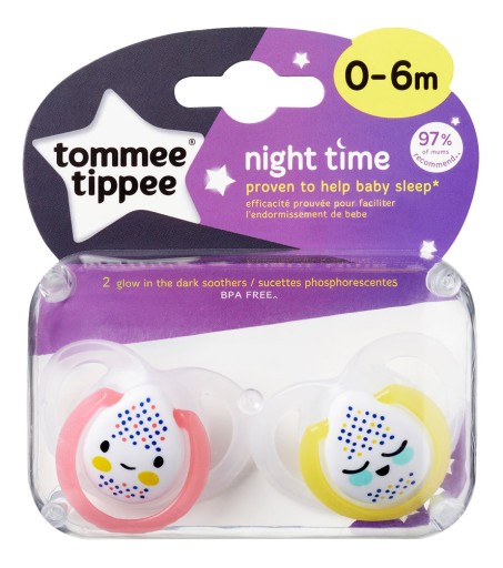 Соска-пустышка Tommee Tippee 0-6м 2 шт.