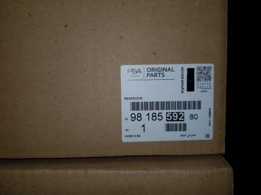 ADBLUE TANK Citroen C4 PICASSO II 9818559280