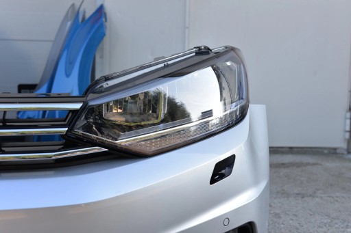 MASKA ZDERZAK GRILL BŁOTNIK PAS LAMPA H7 XENON BELKA VW TOURAN 5TA 2016