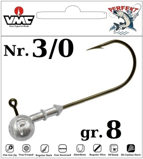 JIG PERFEKT на крючок VMC №3/0 - 8 гр.
