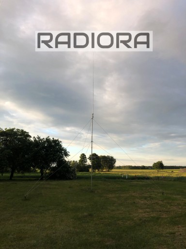 Антенна вертикальная RADIORA GP-2040 КВ 3,5-52МГц 600см