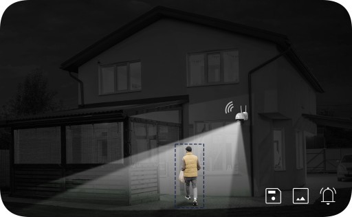 НАРУЖНАЯ IP-КАМЕРА 4MPx WiFi ZOOM