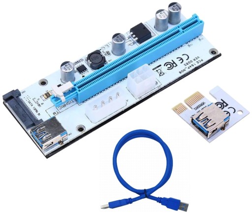 Riser 008S GOLD Новейшая модель! USB 3.0 PCI-E