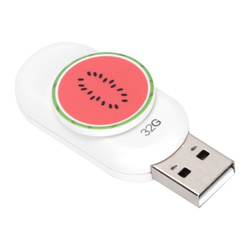 USB-накопитель инновационной формы арбуза, портативный, прочный, влагостойкий