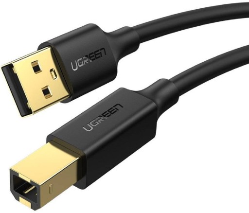 Kabel UGREEN US135 USB 2.0 A-B do drukarki 3m