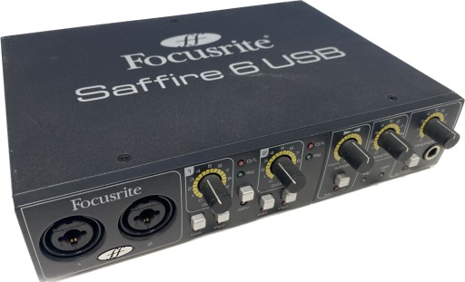 Аудиоинтерфейс Focusrite Saffire 6 USB 2.0