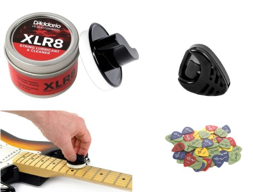 Środek do Strun - D'addario PW XLR8 01 String Lubricant Cleaner