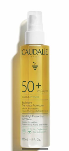 CAUDALIE SOLAR WATER Спрей для загара для всего тела 50 SPF 150 мл