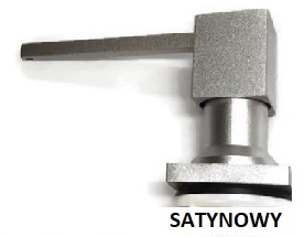 DOZOWNIK METALOWY NA PŁYN MYDŁO ZLEW KWA SAT