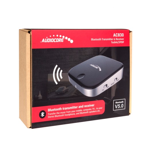 Apt-X HiFi Audio AUX Toslink Audiocore AC830 Bluetooth-приемник и передатчик