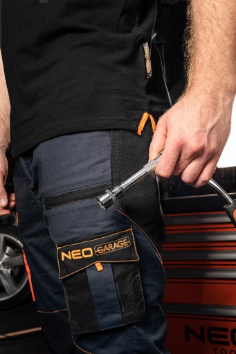 Рабочая футболка-поло Neo Garage из хлопка, размер L
